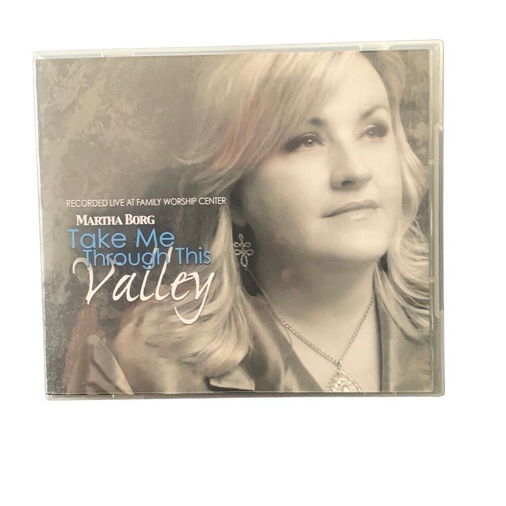 Pre Owned Music CD Martha Borg Take Me Through This Valley Recorded Live